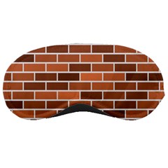 Brick Brown Line Texture Sleeping Masks by Mariart