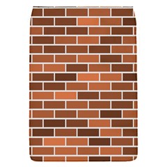 Brick Brown Line Texture Flap Covers (s)  by Mariart