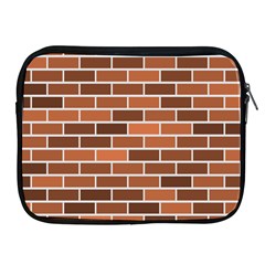 Brick Brown Line Texture Apple Ipad 2/3/4 Zipper Cases by Mariart