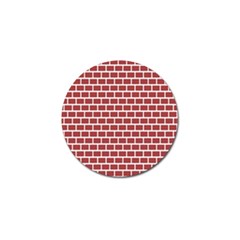 Brick Line Red White Golf Ball Marker (4 Pack) by Mariart