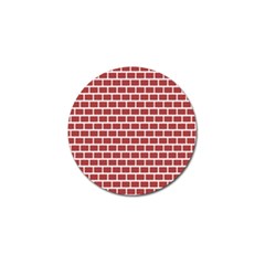 Brick Line Red White Golf Ball Marker (10 Pack) by Mariart