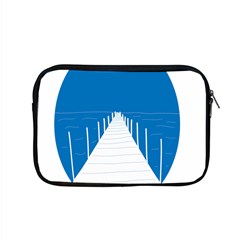 Bridge Sea Beack Blue White Apple Macbook Pro 15  Zipper Case by Mariart