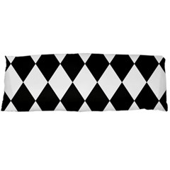 Broken Chevron Wave Black White Body Pillow Case (dakimakura) by Mariart