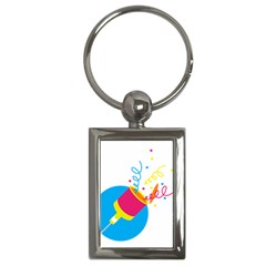 Celebration Injecting Key Chains (rectangle) 