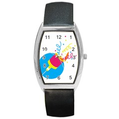 Celebration Injecting Barrel Style Metal Watch by Mariart