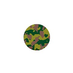 Camouflage Green Yellow Brown 1  Mini Magnets by Mariart