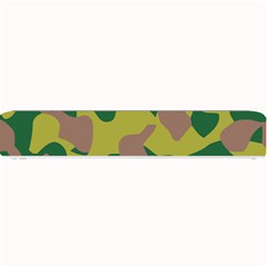 Camouflage Green Yellow Brown Small Bar Mats by Mariart