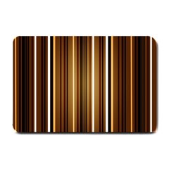 Brown Line Image Picture Small Doormat  by Mariart