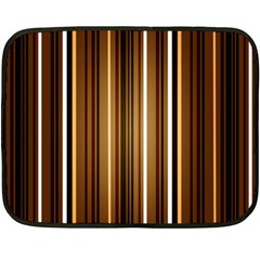 Brown Line Image Picture Double Sided Fleece Blanket (mini)  by Mariart