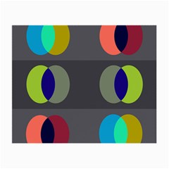 Circles Line Color Rainbow Green Orange Red Blue Small Glasses Cloth by Mariart