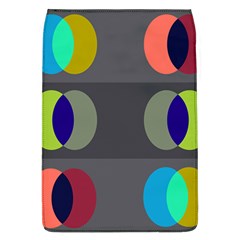 Circles Line Color Rainbow Green Orange Red Blue Flap Covers (l)  by Mariart