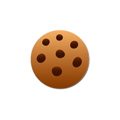 Cookie Chocolate Biscuit Brown Golf Ball Marker (10 Pack) by Mariart