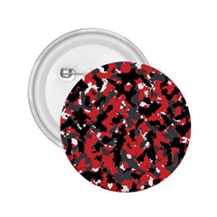 Bloodshot Camo Red Urban Initial Camouflage 2 25  Buttons by Mariart