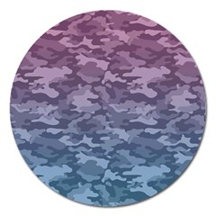 Celebration Purple Pink Grey Magnet 5  (round) by Mariart