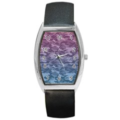 Celebration Purple Pink Grey Barrel Style Metal Watch by Mariart