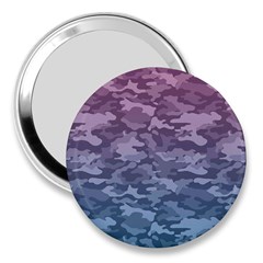 Celebration Purple Pink Grey 3  Handbag Mirrors by Mariart