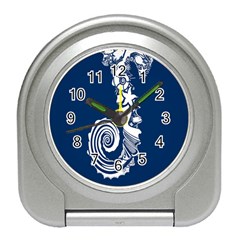 Coral Life Sea Water Blue Fish Star Travel Alarm Clocks by Mariart