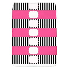 Custom Water Bottle Labels Line Black Pink Flap Covers (s)  by Mariart