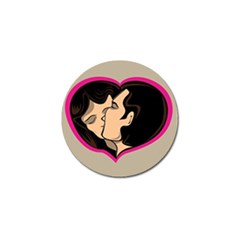 Don t Kiss With A Bloody Nose Face Man Girl Love Golf Ball Marker (4 Pack) by Mariart