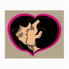 Don t Kiss With A Bloody Nose Face Man Girl Love Small Glasses Cloth by Mariart