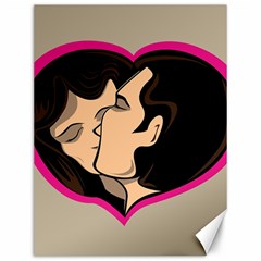 Don t Kiss With A Bloody Nose Face Man Girl Love Canvas 12  X 16   by Mariart