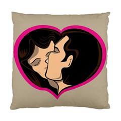 Don t Kiss With A Bloody Nose Face Man Girl Love Standard Cushion Case (two Sides) by Mariart