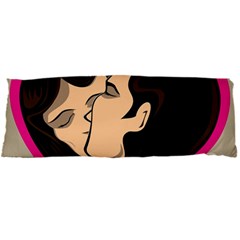 Don t Kiss With A Bloody Nose Face Man Girl Love Body Pillow Case Dakimakura (two Sides) by Mariart