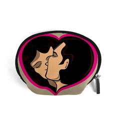 Don t Kiss With A Bloody Nose Face Man Girl Love Accessory Pouches (small)  by Mariart