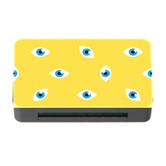 Eye Blue White Yellow Monster Sexy Image Memory Card Reader With Cf by Mariart