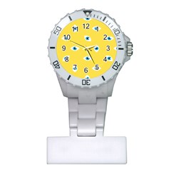 Eye Blue White Yellow Monster Sexy Image Plastic Nurses Watch by Mariart