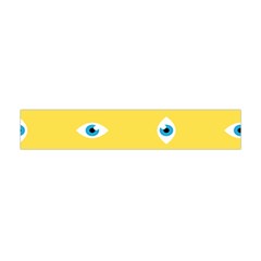 Eye Blue White Yellow Monster Sexy Image Flano Scarf (mini) by Mariart