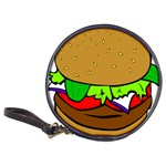 Fast Food Lunch Dinner Hamburger Cheese Vegetables Bread Classic 20-CD Wallets Front