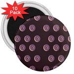 Donuts 3  Magnets (10 pack)  Front