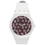 Donuts Round Plastic Sport Watch (M) Front