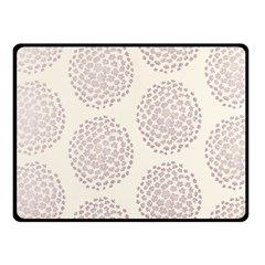 Flower Floral Star Sakura Purple Fleece Blanket (small) by Mariart