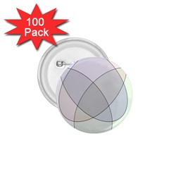 Four Way Venn Diagram Circle 1 75  Buttons (100 Pack) 