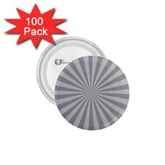 Grey Starburst Line Light 1 75  Buttons (100 Pack)  by Mariart