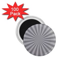 Grey Starburst Line Light 1 75  Magnets (100 Pack) 