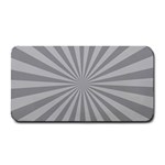 Grey Starburst Line Light Medium Bar Mats 16 x8.5  Bar Mat