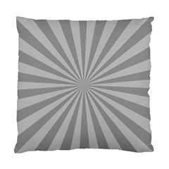 Grey Starburst Line Light Standard Cushion Case (one Side) by Mariart