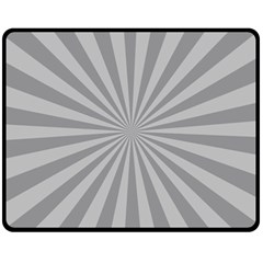 Grey Starburst Line Light Fleece Blanket (medium)  by Mariart