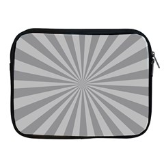 Grey Starburst Line Light Apple Ipad 2/3/4 Zipper Cases by Mariart