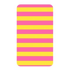 Horizontal Pink Yellow Line Memory Card Reader by Mariart