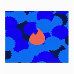 Image Orange Blue Sign Black Spot Polka Small Glasses Cloth by Mariart