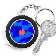 Image Orange Blue Sign Black Spot Polka Measuring Tapes by Mariart