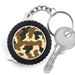 Initial Camouflage Camo Netting Brown Black Measuring Tapes Front