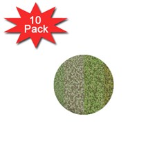 Camo Pack Initial Camouflage 1  Mini Buttons (10 Pack) 