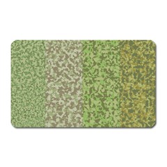 Camo Pack Initial Camouflage Magnet (rectangular) by Mariart