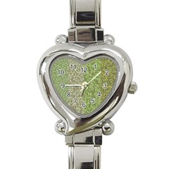 Camo Pack Initial Camouflage Heart Italian Charm Watch by Mariart