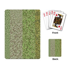 Camo Pack Initial Camouflage Playing Card by Mariart